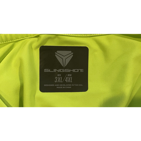 Polaris Slingshot Unisex Yellow L/S Performance Shirt Men 3XL / woman 4XL - Picture 5 of 6